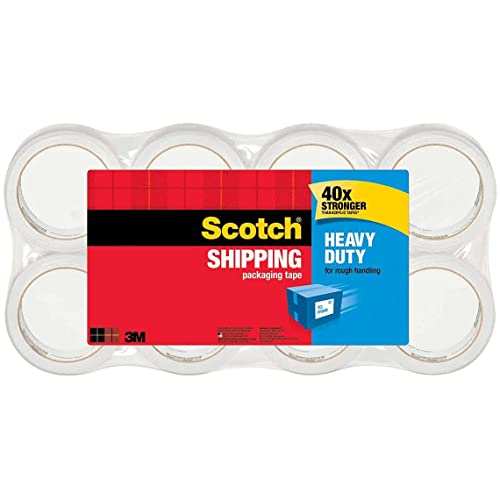 Scotch Heavy Duty Shipping Packaging Tape, 1.88 Inches x 54.6 Yards, 8 –  Prime Office Supplies