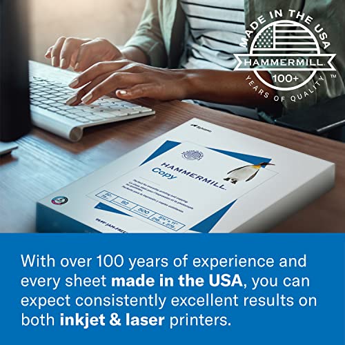 Hammermill A4 Paper, 20 lb Copy Paper (210mm x 297mm) - 3 Ream (1500 Sheets) - 92 Bright